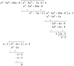 H C F Of Polynomials By Long Division