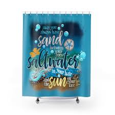 Beach Shower Curtains Bath Decor