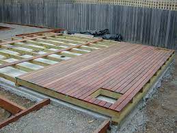 Decking Over Concrete Deck Over