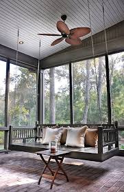 Screened Porch With Swing Cozy