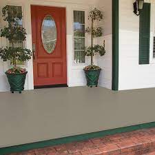 Behr Premium 1 Gal Pfc 37 Putty Beige Low Re Enamel Interior Exterior Porch And Patio Floor Paint