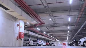 Parking Structure Inside Stock Footage