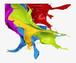 Colour Splash Paint Png Multi Colour