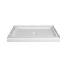 Double Threshold Corner Shower Pan