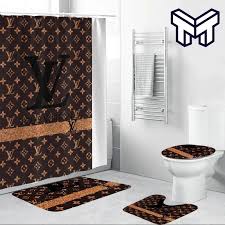 Rug Toilet Seat Lid Covers Bathroom Set