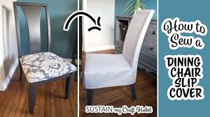 Easy Diy Slipcovers For Dining Chairs