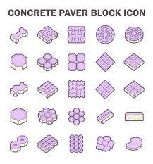 Paver Block Icon Stock Vector By