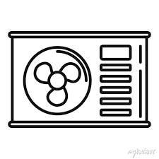 Air Conditioner Icon Outline