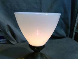 Glass Torchiere Floor Table Lamp Shade