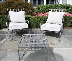 Pair Of Brown Jordan Patio Chairs