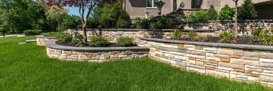 Retaining Wall And A Garden Wall