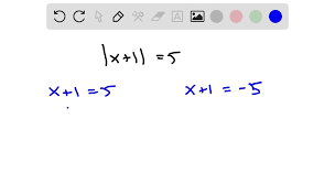 Solve Each Absolute Value Equation