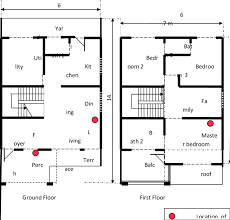 4 Floor Plans Of The Terraced House
