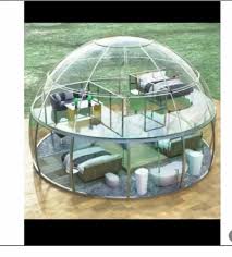 Transpa Glass Dome House At Rs 4000