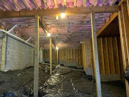 supporting girder beam in basement