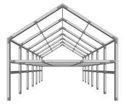 structural steel construction vector