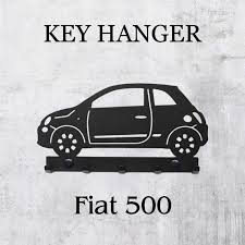 Fiat 500 Key Rack Key Hanger Key Holder