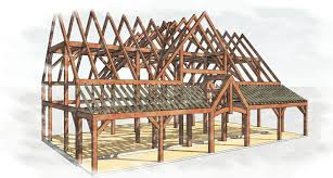Timber Frame Farm House Floor Plan