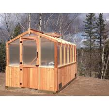 Cedar 8 Ft X 12 Ft Greenhouse Kit