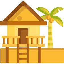 Beach House Free Holidays Icons