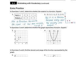 Algebra 1 3 1 Functions