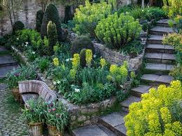 Steps And Ramps In The Garden