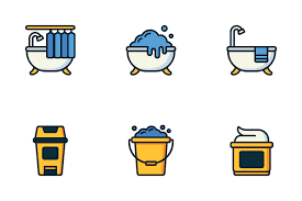 Bathroom Icon Packs Logos Symbols