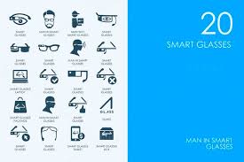 Smart Glasses Icons Smart Glasses