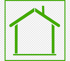 Green Home House Favicon Icon Outline