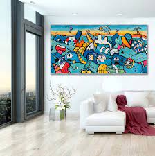 Extra Large Wall Art Horizontal Pop Art