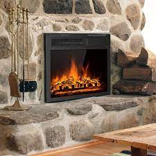 18 Inch Electric Fireplace Insert With