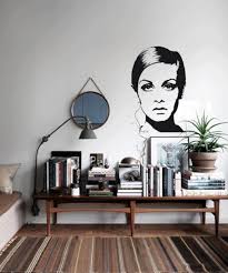 Wall Decal Twiggy Style Icon Of The