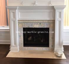 Marble Tile Hearth