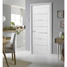 Quadro Frosted Glass Standard White Door Slab Sartodoors Size 32 X 96
