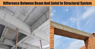 difference between beam and lintel in