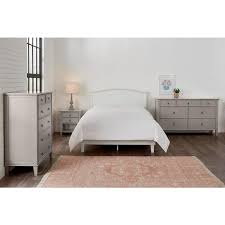Stylewell Colemont White Wood King Bed