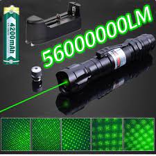 high power 5 miles green red laser