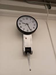 Dial Indicator Wall Clock