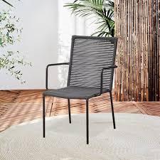 Outdoor Dining Chair Iza Anthracite