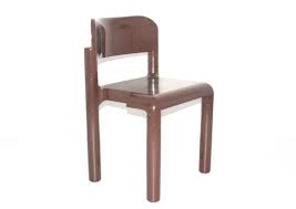 Brown Plastic Chair By Eerio Aarnio For