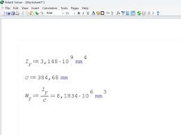 section modulus calculation step by