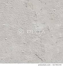 Seamless White Painted Concrete Wall
