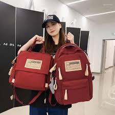 School Bags Japanese Women Backpack