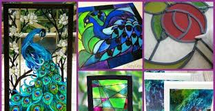 Faux Stained Glass Archives Diy Tutorials