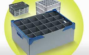 Glassware Storage Boxes Crates