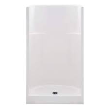 Piece Shower Stall With Center Drain