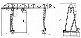truss crane truss gantry crane single