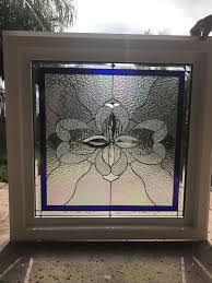 Stained Glass Beveled Window Ready To