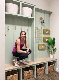 Built In Mudroom Diy Mudroom