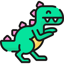 Dinosaur Special Lineal Color Icon